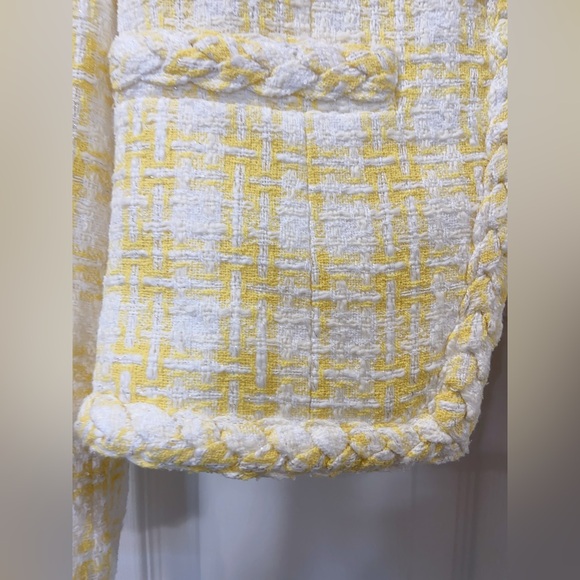 NWT $698 Veronica Beard Bryne Tweed Open-Front Jacket Blazer Jacket - Picture 11 of 15